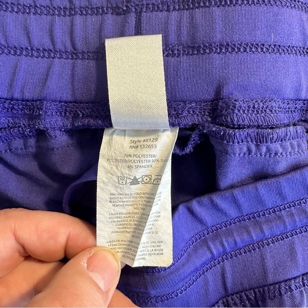 Wonder Wink Aero 5129 Womens Scrub Pants Grape size 2X - Picture 5 of 10